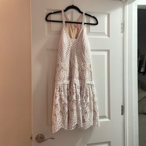 Lilly Pulitzer White Lace Dress